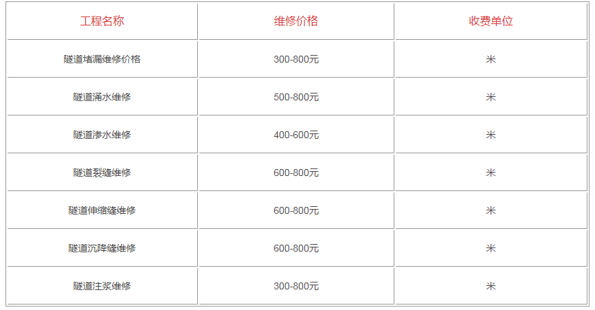 双鸭山隧道堵漏